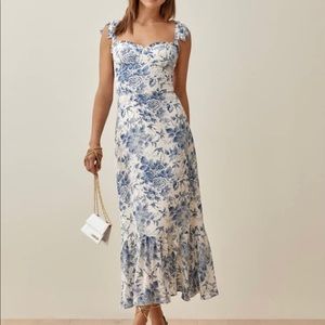 Reformation Nikita Pompadour Size 4 Dress NWT